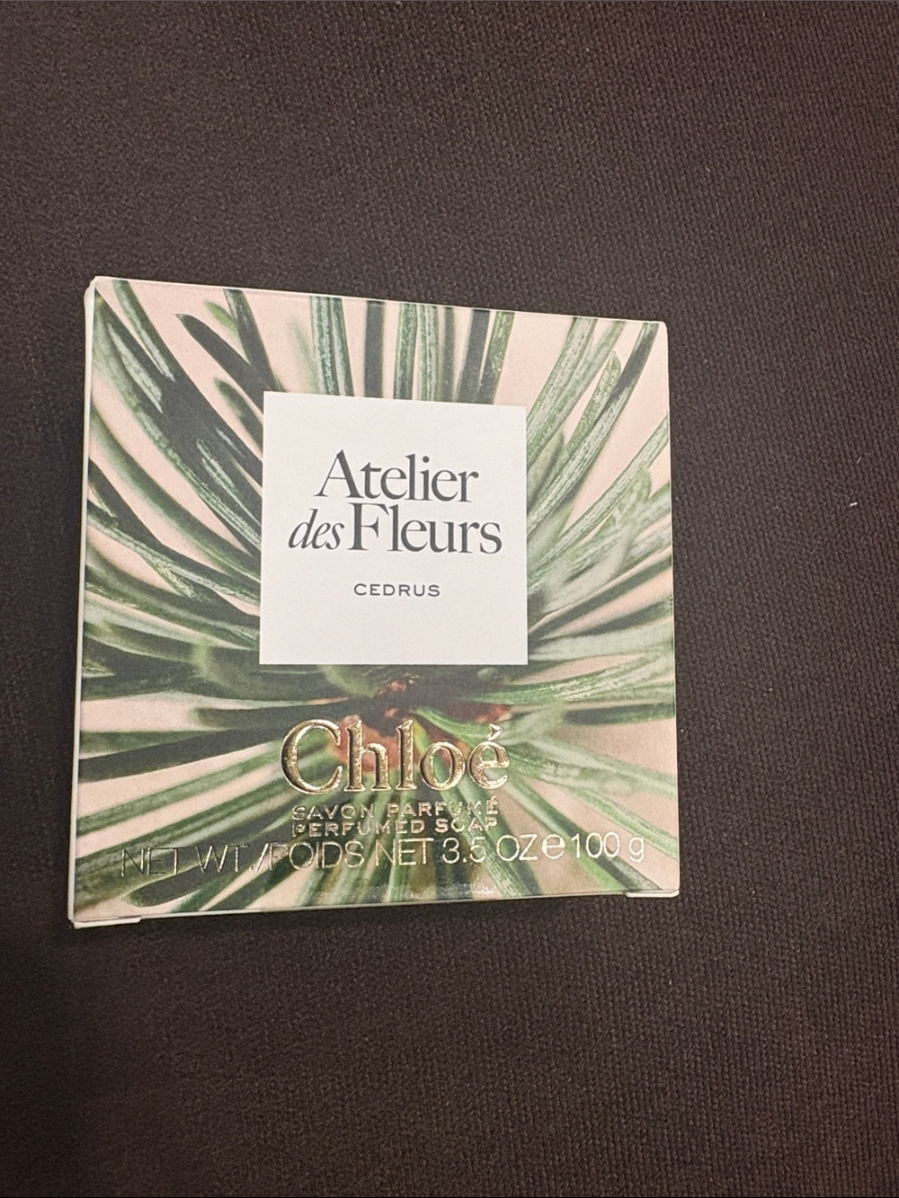 Chloé Atelier des Fleurs Cedrus Perfumed Soap